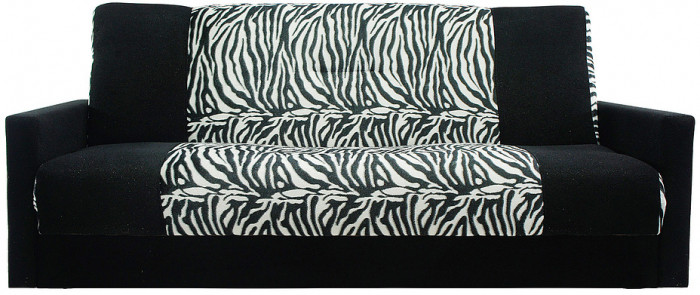 Диван-книжка Честер  зебра, 140 ППУ