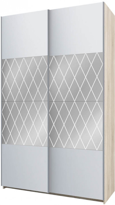 Fortune-14 1400_400/400/600 сонома/сонома+белый+з.№5