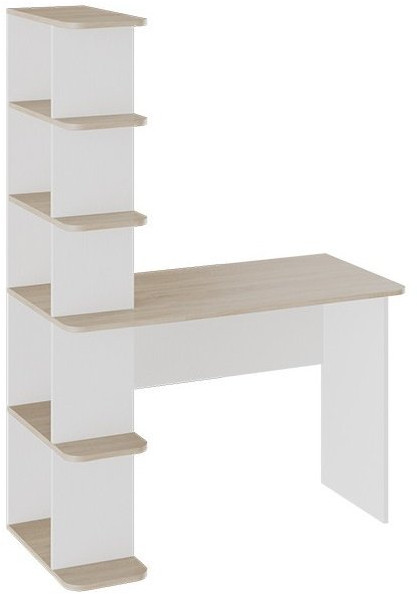 Стол письменный тип 4 (Дуб Крафт Белый)