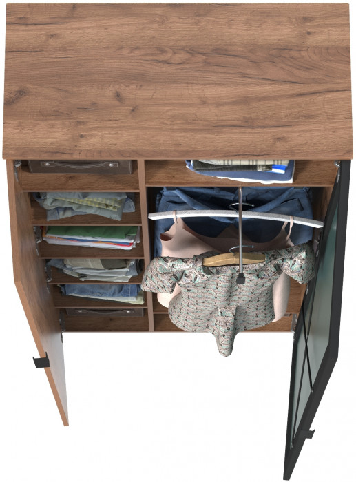 Гранд 13.226 Шкаф, дуб крафт табачный