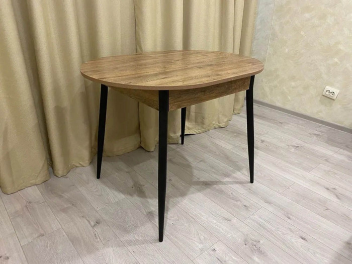 Обеденная группа Стиль-1 / Стул Х 4 шт. / Дуб Веллингтон/черный / бид 08