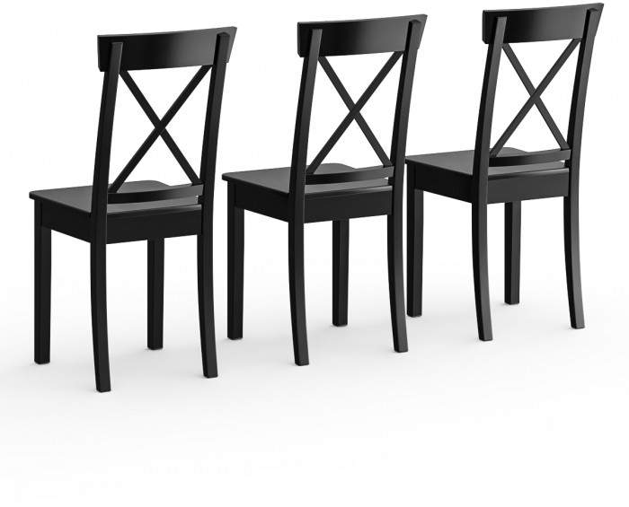 Три стула Мебель--24 Гольф-14 разборных, венге