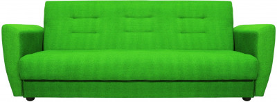 Диван-книжка Лира, 120х190, велюр зеленый