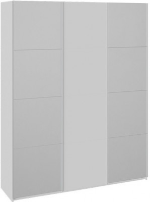 Траст СШК 2.210.70-13.11.13 Шкаф-купе 3-х дверный (2100x580x2300) (Белый снег,Зеркало/Белый снег/Зеркало)