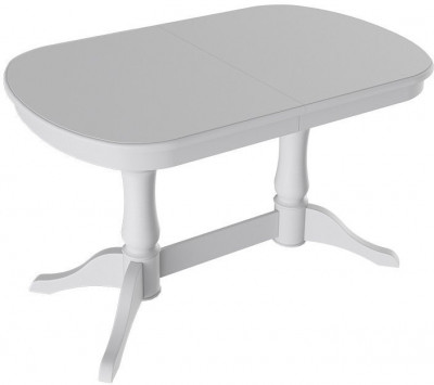 Стол обеденный Валенсия 1,8 (Белый матовый)
