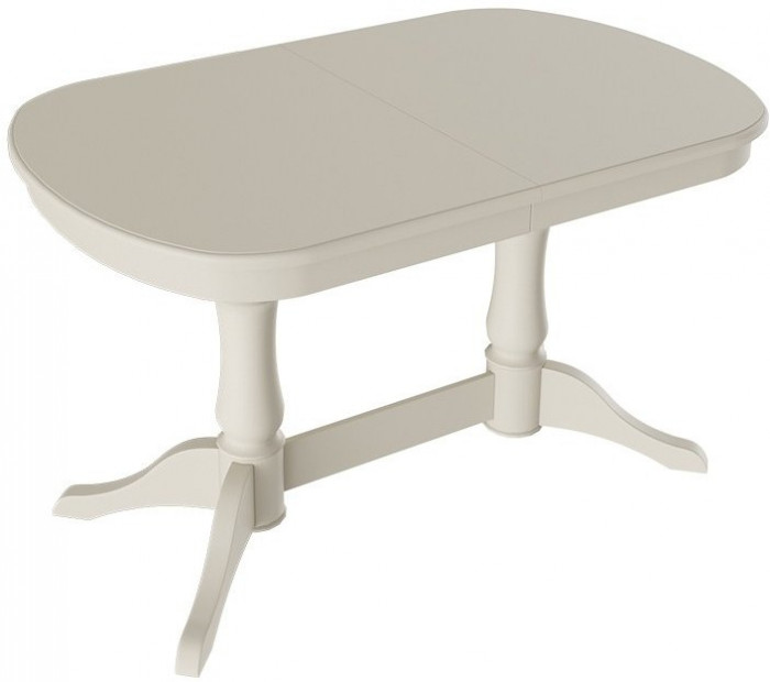 Стол обеденный Валенсия 1,8 (Белый матовый)