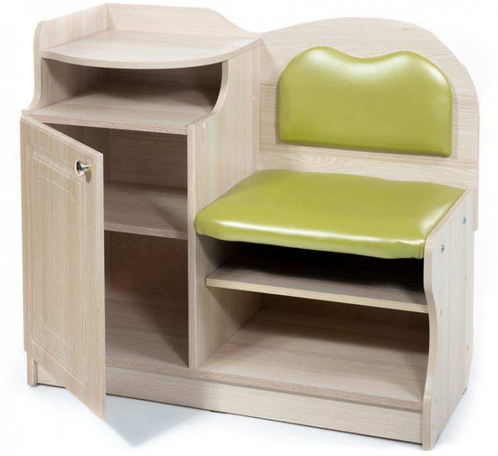 Банкетка под телефон 1 ясень светлый-105