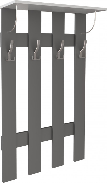 Вешалка ЯПВ-1 Ямайка, Графит серый/Камень серый