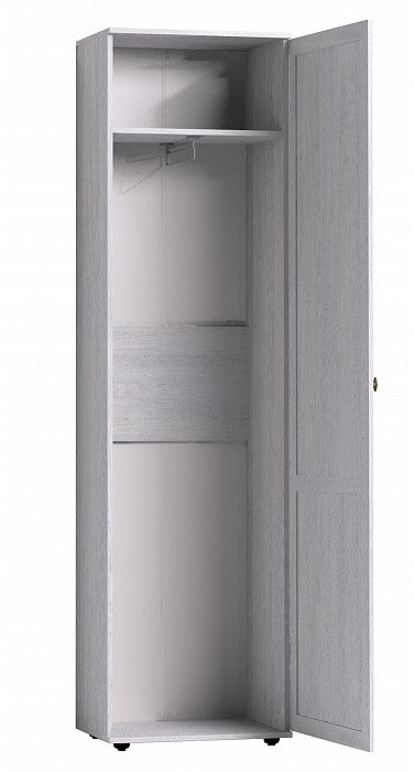 Шкаф для одежды и белья Шерлоск 71 правый, ясень светлый