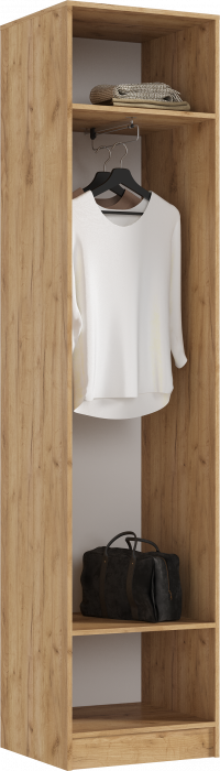 Пенал Роджина, Дуб крафт золотой/Изумрудный