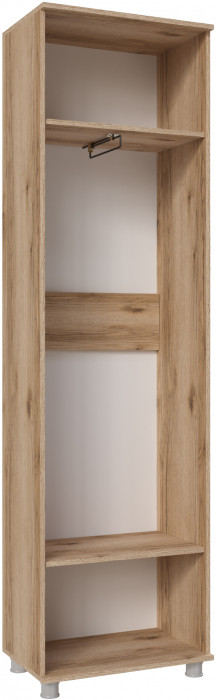 Шкаф платяной Микс-Арт, Дуб делано/Белый