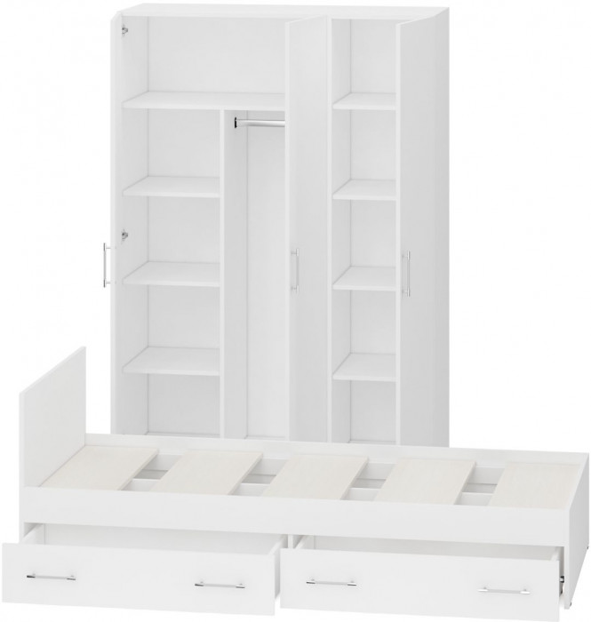 Спальня Стандарт 1-0900Я, белый