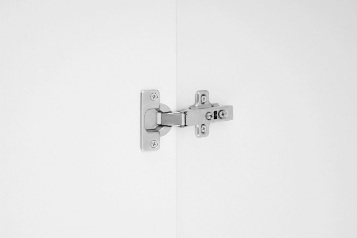 Шкаф распашной с наполнением (5 полок) ШК 5 (800), Белый