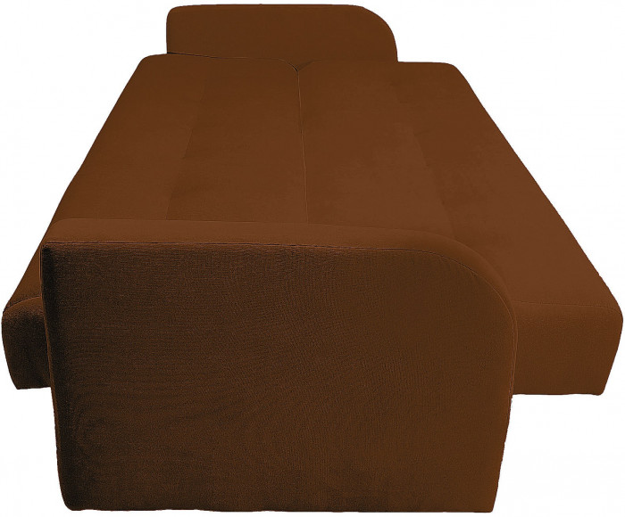 Диван-книжка ЛОНДОН коричневый 120 ЛЮКС, пружинный блок Боннель