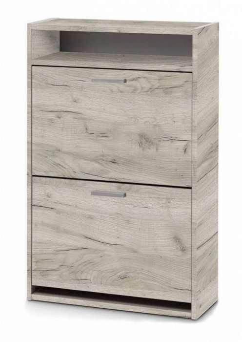 Обувница Комфорт К-2 Дуб Крафт серый