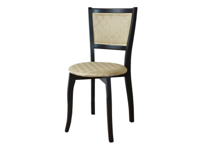 Стул С-33 черный/андрис бежевый