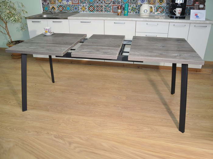 Обеденная группа Бэлфаст / Стул Р 4 шт. / Сосна Пасадена/черный / бид 01