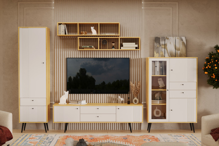 Гостиная "Вега Саксония" (комплект 1) МП