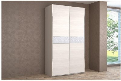 Шкаф-купе Иннэс-5 1200 Ф3/Ф3, Бодега белая