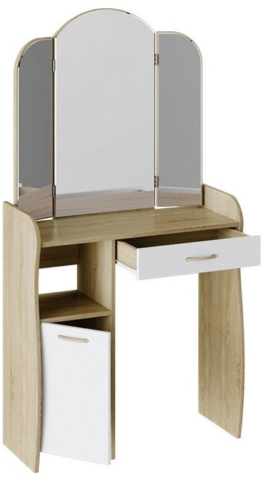 София Т1 Туалетный стол (Дуб сонома/Белый)