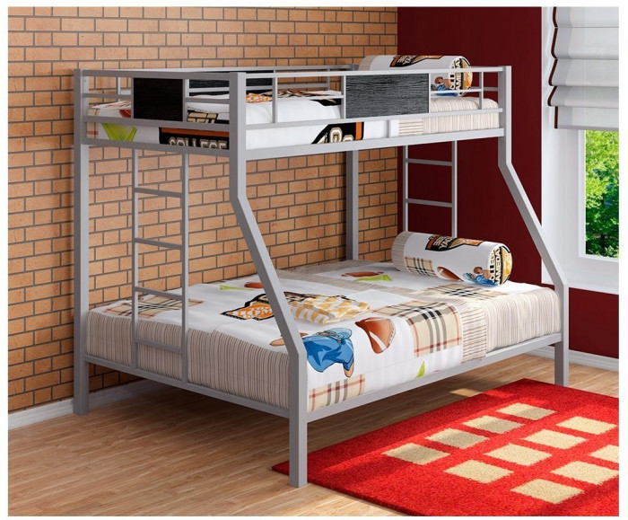 Двухъярусная кровать Гранада 140 (Черный)