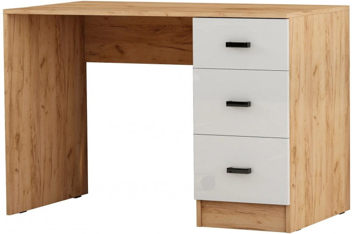 Стол письменный Стандарт (дуб вотан/белый)