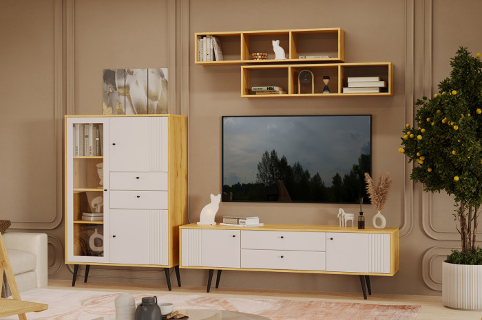 Гостиная "Вега Саксония" (комплект 3) МП