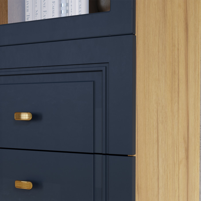 Шкаф-витрина Вега Сапфир