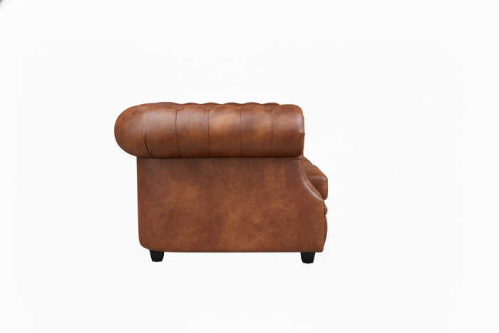 Диван Честер ЛОФТ 3-х местный, светло-коричневый