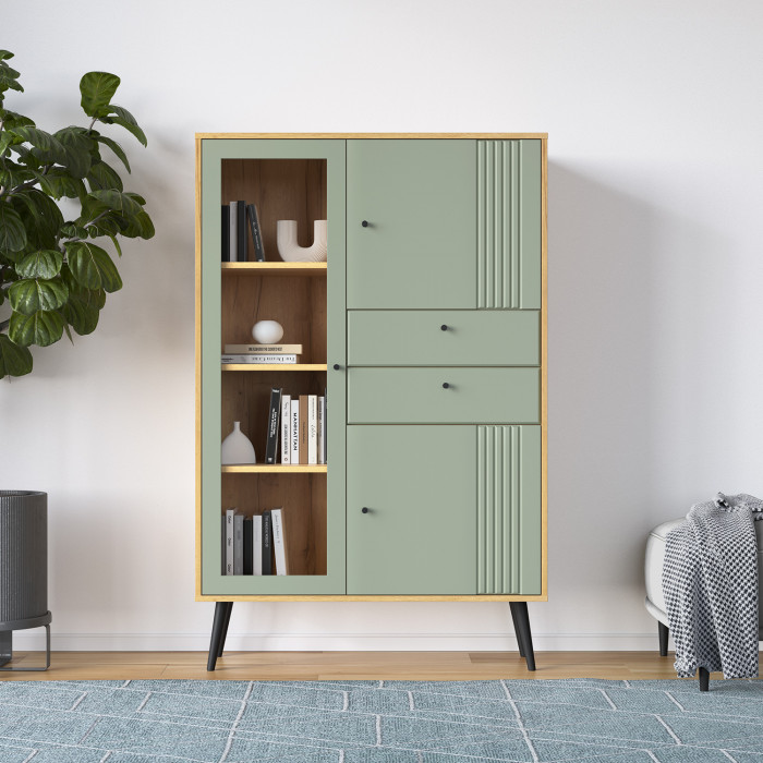 Гостиная "Вега Саксония" (комплект 4) МП