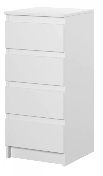 Комод MALM IKEA Т-2 Stern Белый снег 8685 BS 40*43*90 см, Белый   Фиеста