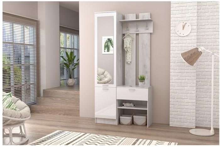 Прихожая Иннэс-3 (Дуб белфорд/Венге Linum)