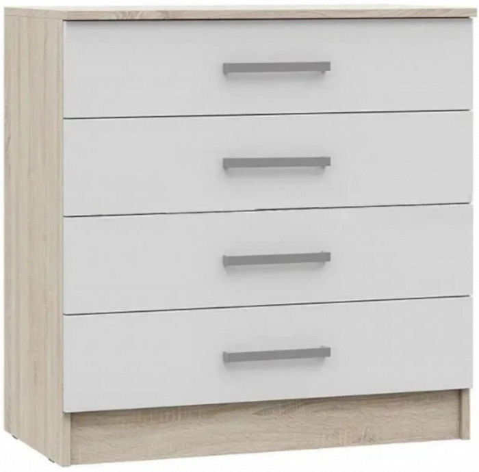 Модульная спальня Мартина, композиция 2 (Белый глянец, Венге)