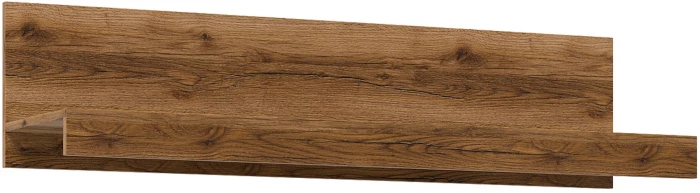 Прага Модульная Гостиная, вариант №1, Дуб Делано/Черный глянец