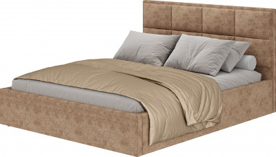 Кровать 160х200 с реечным настилом Линда КР-16, Грифельный