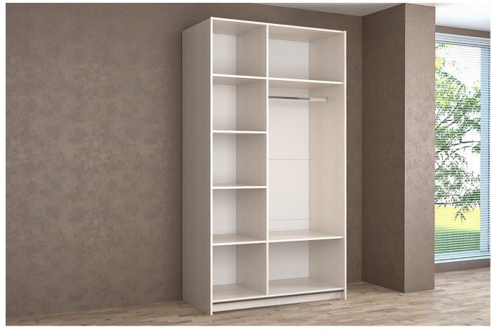 Шкаф-купе Иннэс-5 1200 Ф1/Ф2, Бодега светлый