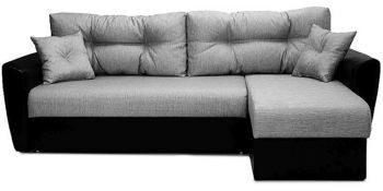 Диван УГЛОВОЙ Амстердам рогожка серая 160 НПБ