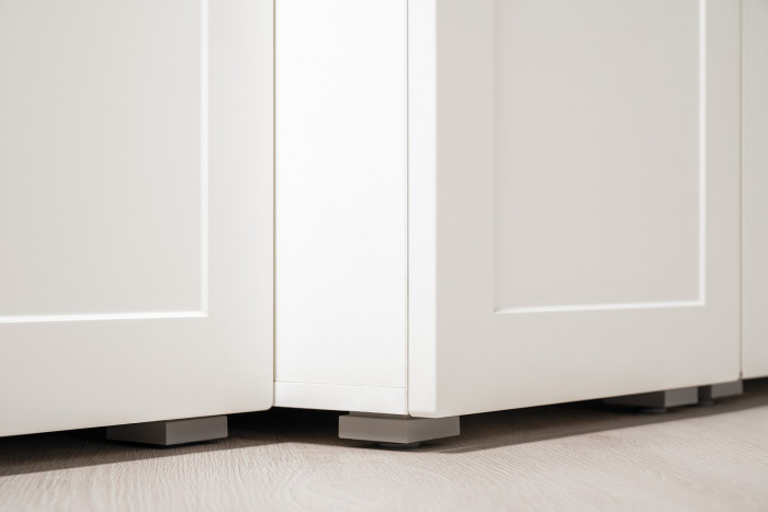 Остин Прихожая 47, белый шагрень/дуб крафт золотой