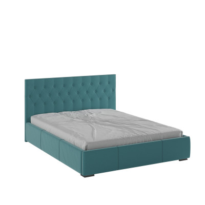 Октавия Кровать интерьерная 160 бирюза ромб, ПМ