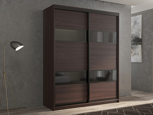 Шкаф-купе Кааппи 7 Венге 120х45х230 см