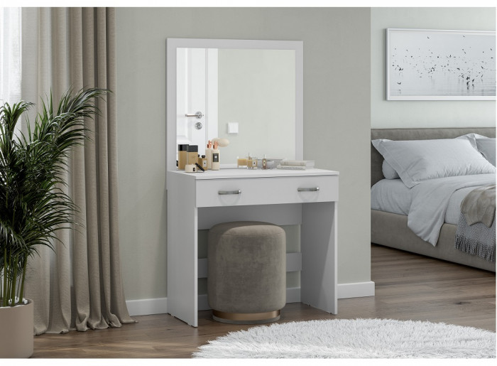 Стол туалетный Ронда СТ-01, белое дерево