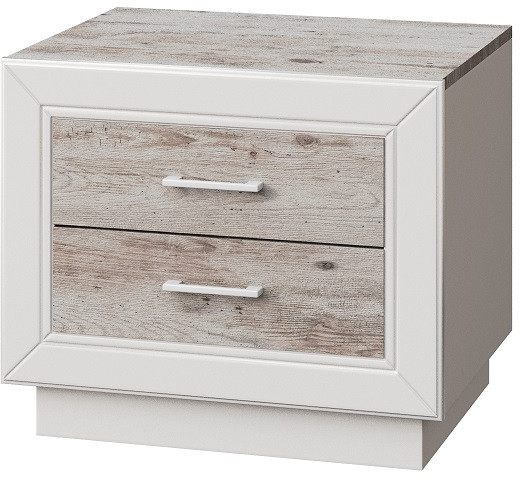 Набор мебели для спальни "Эстель" - Дуб полярный/Сосна натуральная