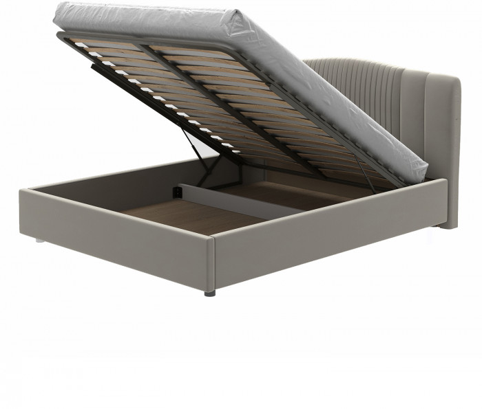 Кровать-12М с подъёмным основанием 1400 дым