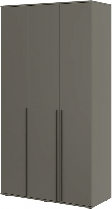 Норд Шкаф трехстворчатый 1200 + Норд Антресоль к шкафу 1200 графит