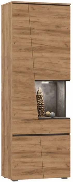 Соренто Шкаф высокий для гостиной