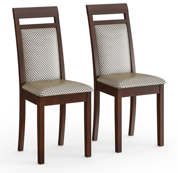 Два стула Мебель--24 Гольф-12 разборных, орех