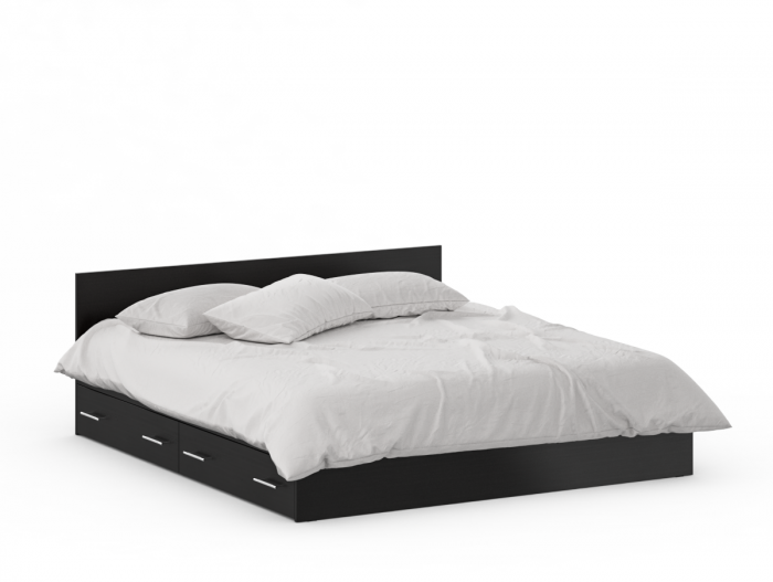 Стандарт Кровать с ящиками 1800, венге