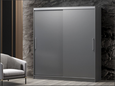 Шкаф-купе Альянс-10 ЛДСП 2000 (Ясень шимо светлый)