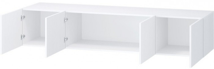 Антресоль Бастион ЛДСП 2,0 (Крафт золотой / Белый древесный)