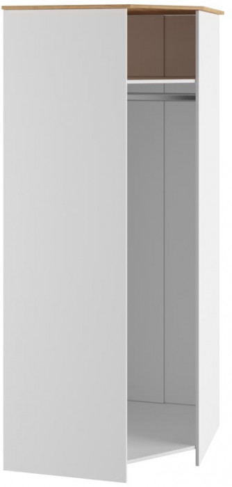 Шкаф угловой Теодора, Белый